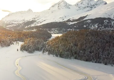 Lej Da Staz Ice Skating