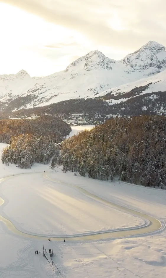 Lej Da Staz Ice Skating