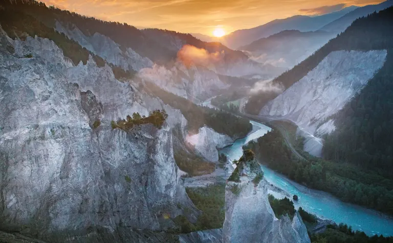 Rhine Gorge©Flims Laax Falera Tourism