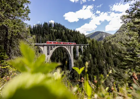 Wiesnerviadukt Rhätische Bahn Andreas Badrutt