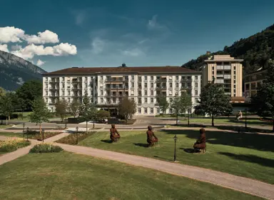 Visit Graubunden Grand Resort Bad Ragaz Aussenansicht