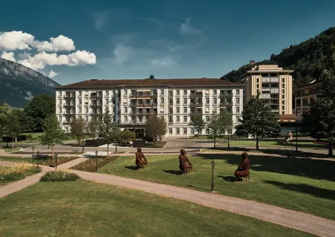 Visit Graubunden Grand Resort Bad Ragaz Aussenansicht